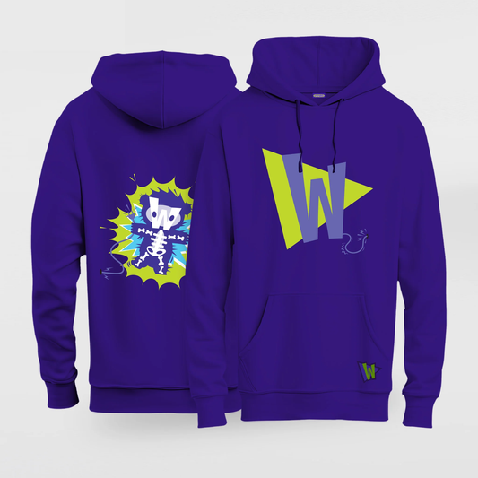 Bluza Crazy Fioletowa