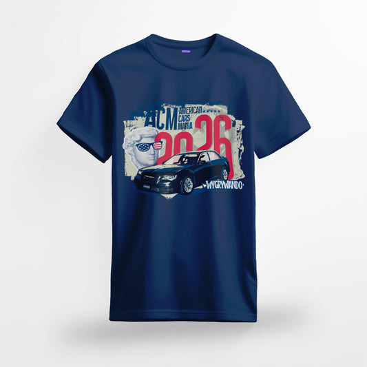 Koszulka WYGRYWANDO x ACM 2026 - Granatowa